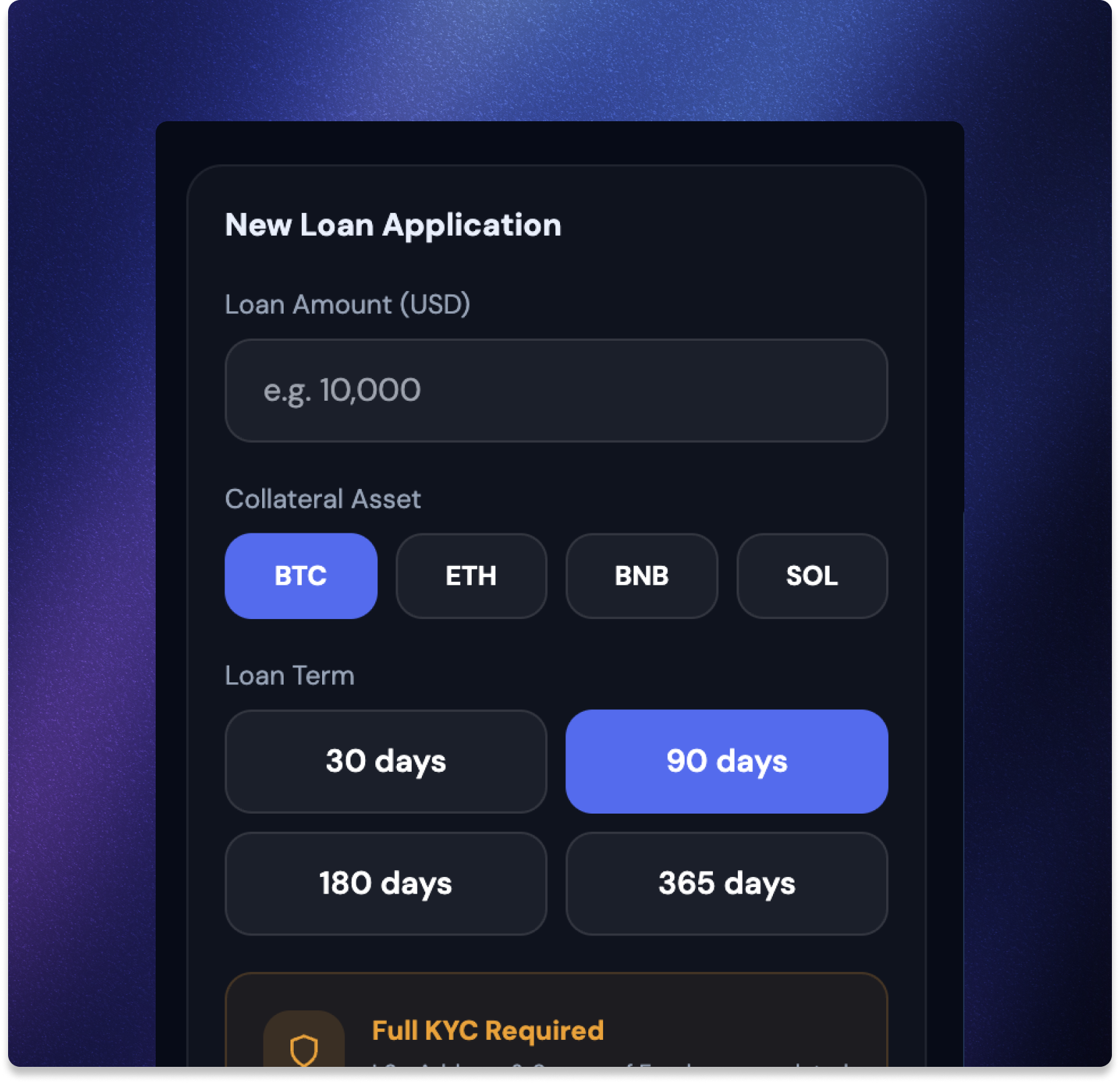 Step 1: Deposit your crypto
